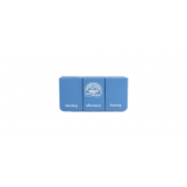 Kapseli-/tablettisäiliö, jossa on aikaorganisaatio Kapseli-/tablettisäiliö, jossa on aikaorganisaatio