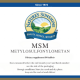 MSM- metyylisulfonyylimetaani NSP